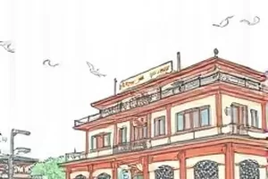 《冷战七十二小时复盘》封面：显示七十二小时的倒计时沙漏